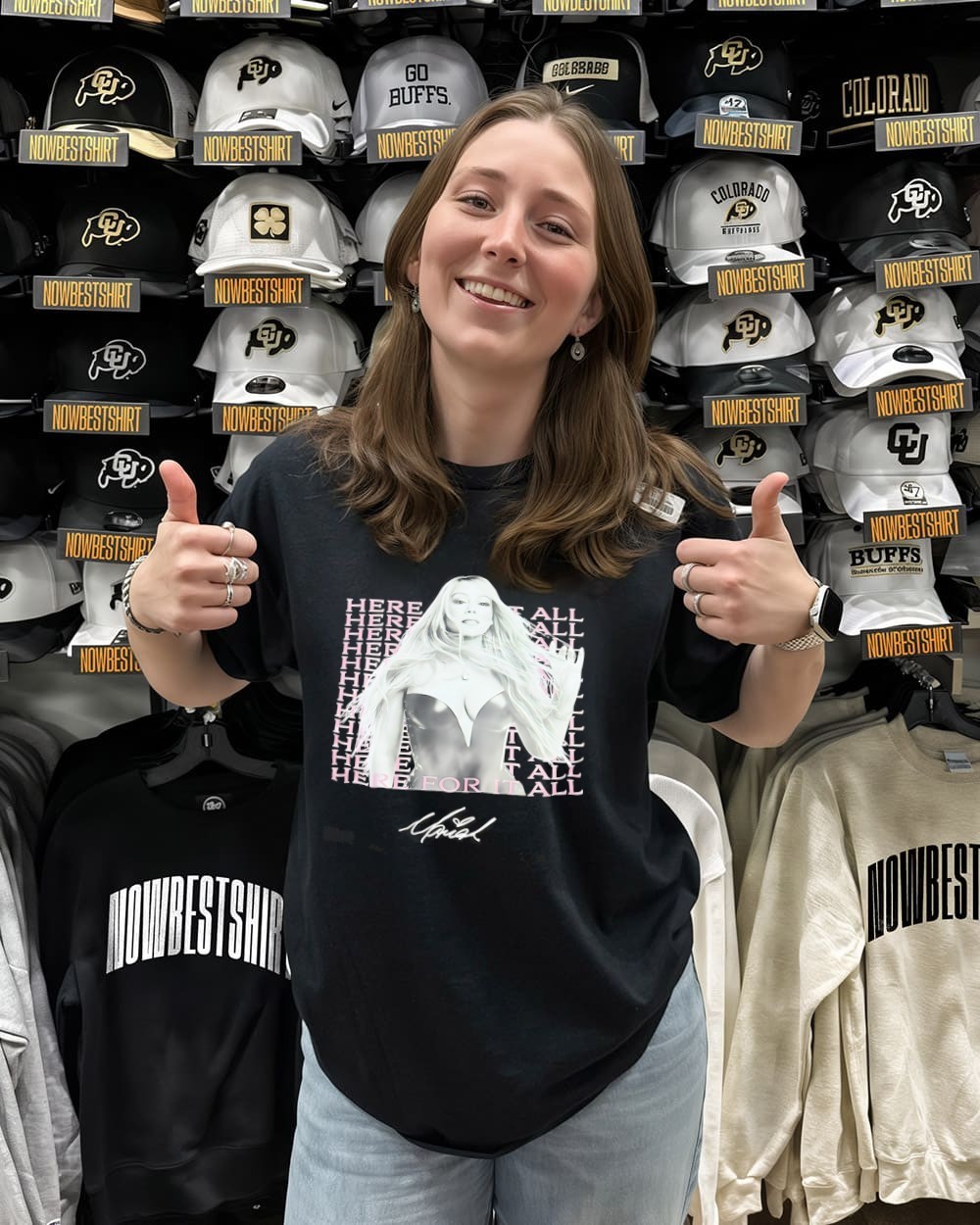 Here For It All Mariah Carey signature shirt, hoodie, sweatshirt