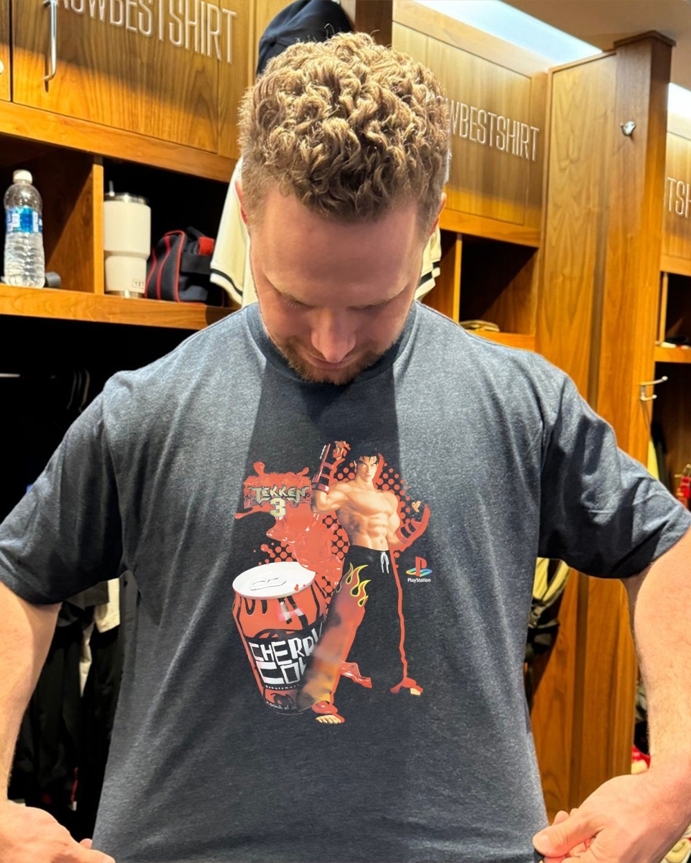 Jin Kazama Tekken 3 x Cherry Coke shirt, hoodie, sweatshirt & apparel