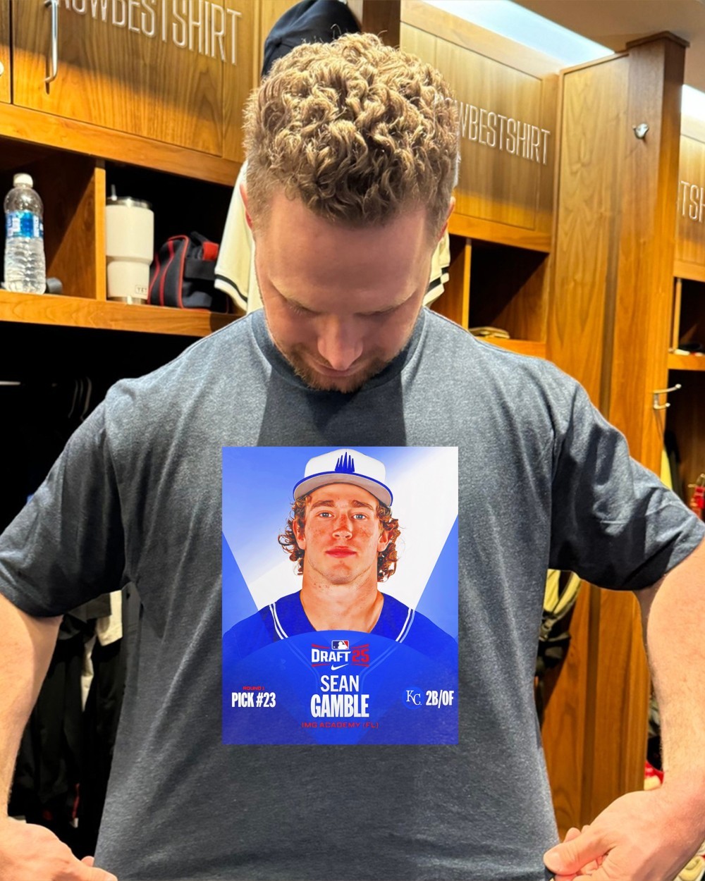 Kansas City Royals Sean Gamble 23th pick of the 2025 MLB