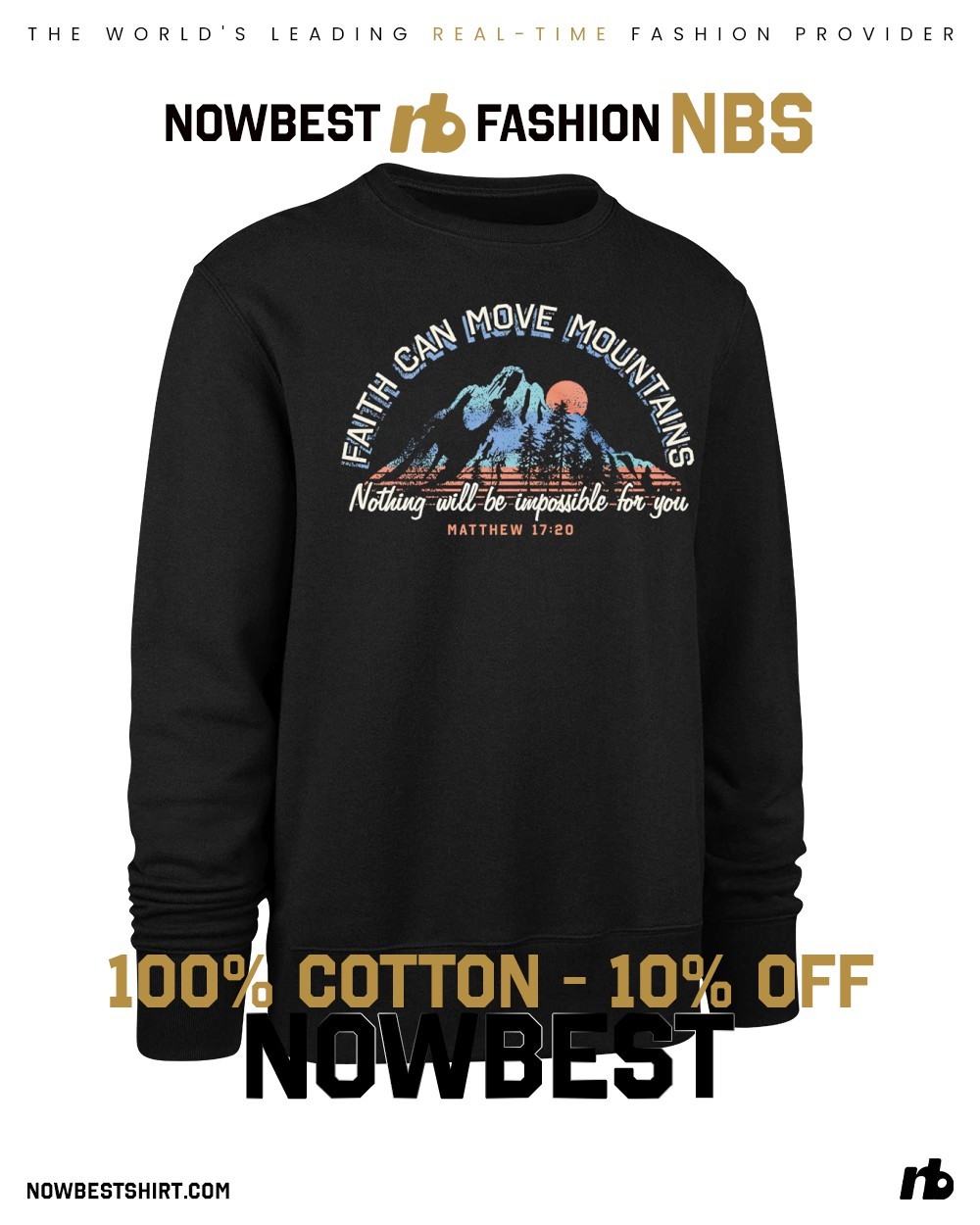 Kerusso Christian faith can move mountains nothing will be