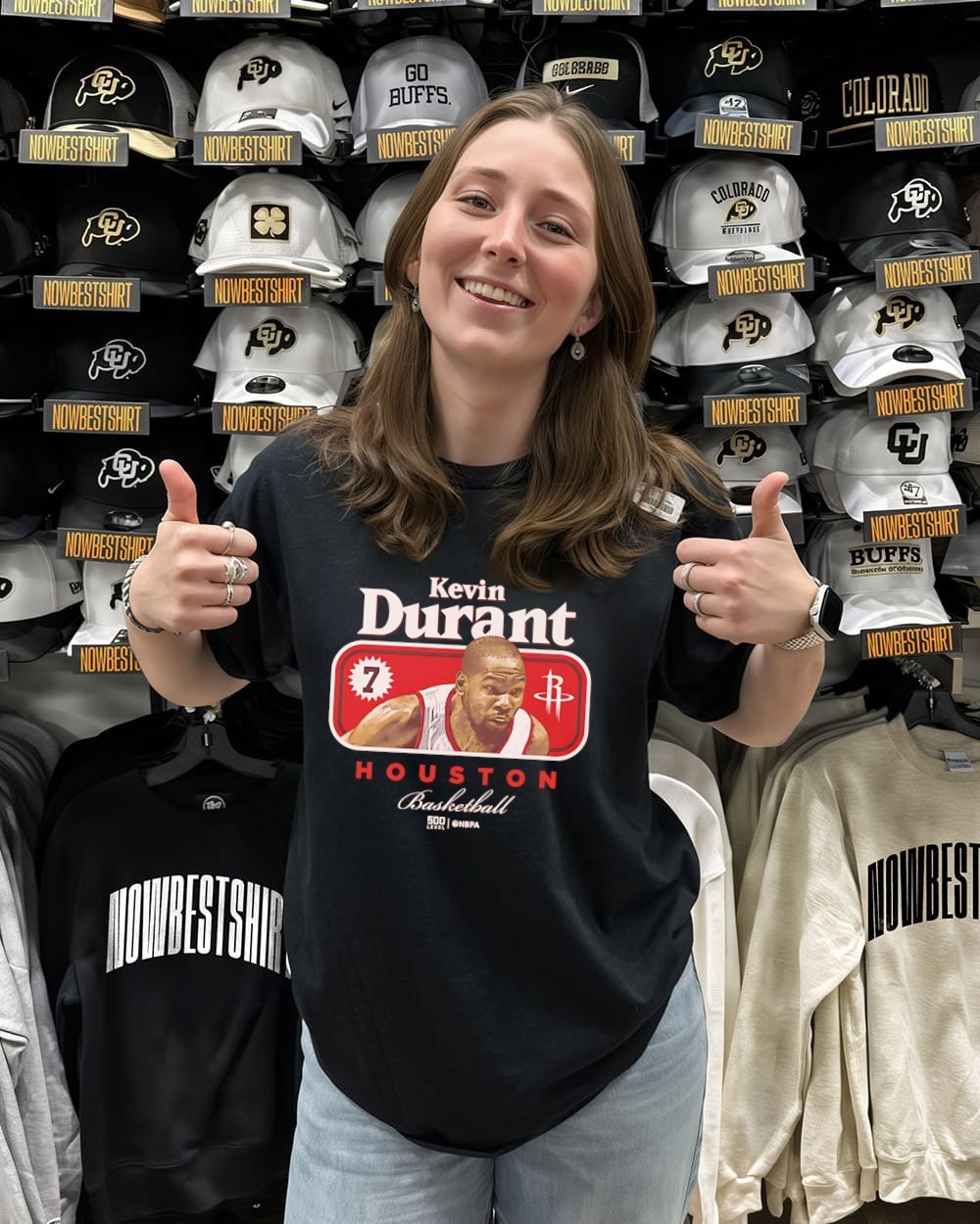 Nike KD Aunt Pearl T-Shirt Men Kevin Durant VII White Gold 10