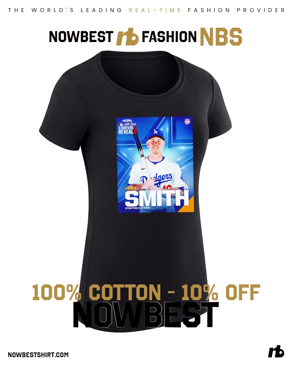 【予約販売品】 Los Angeles Dodgers Will Smith 2025 MLB All-Star Game shirt 応援グッズ