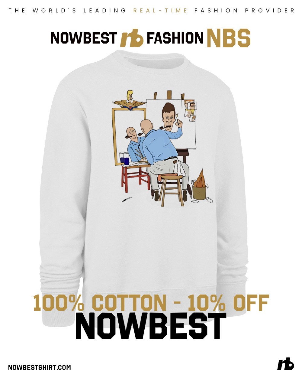 Lukas Draws art Mike Judge Painting Butthead shirt, hoodie, sweatshirt &  apparel