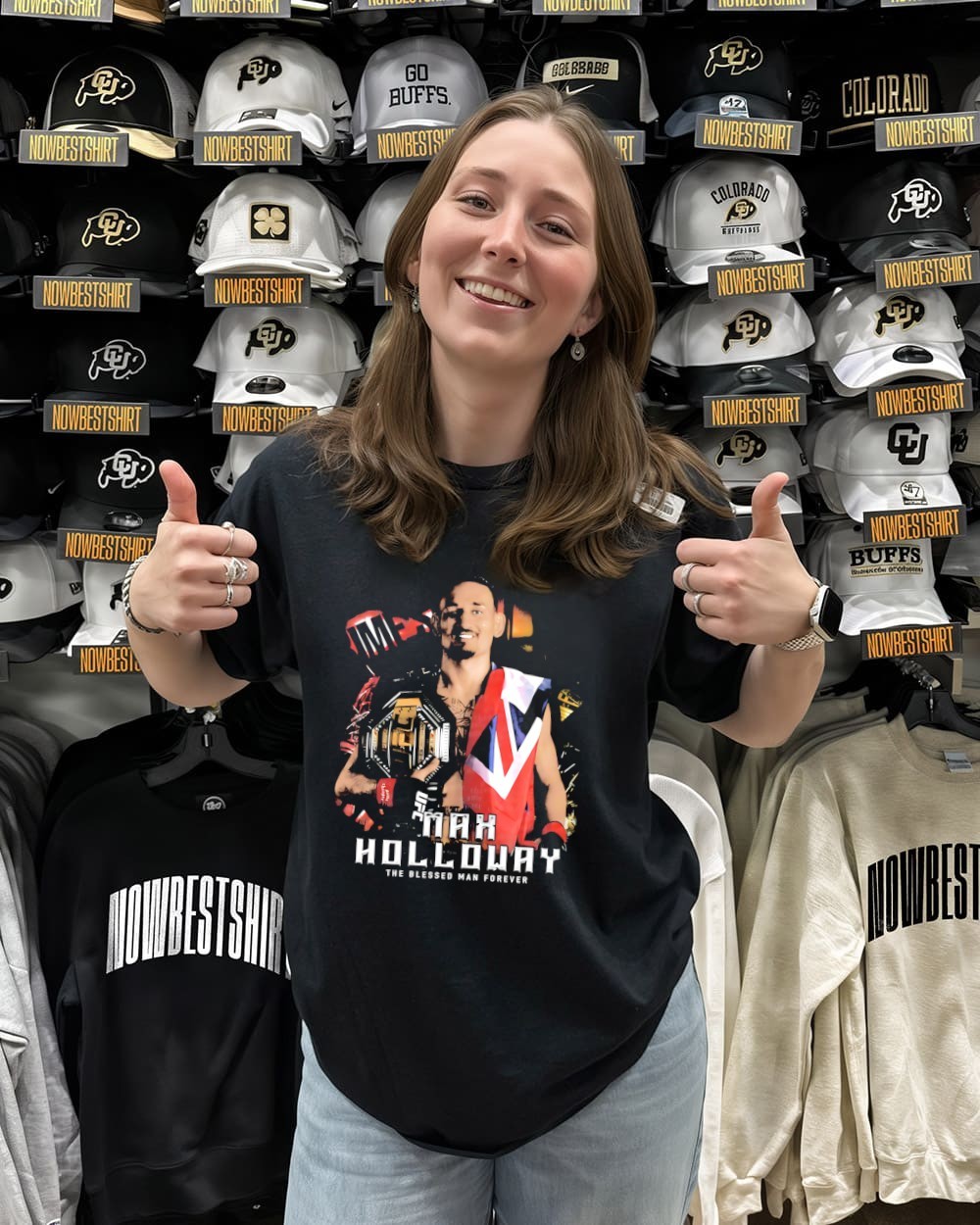 Max Holloway UFC 318 The Blessed Man Forever shirt, hoodie