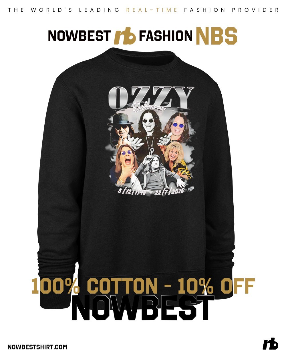 Ozzy Osbourne 1948 2025 90s bootleg shirt, hoodie
