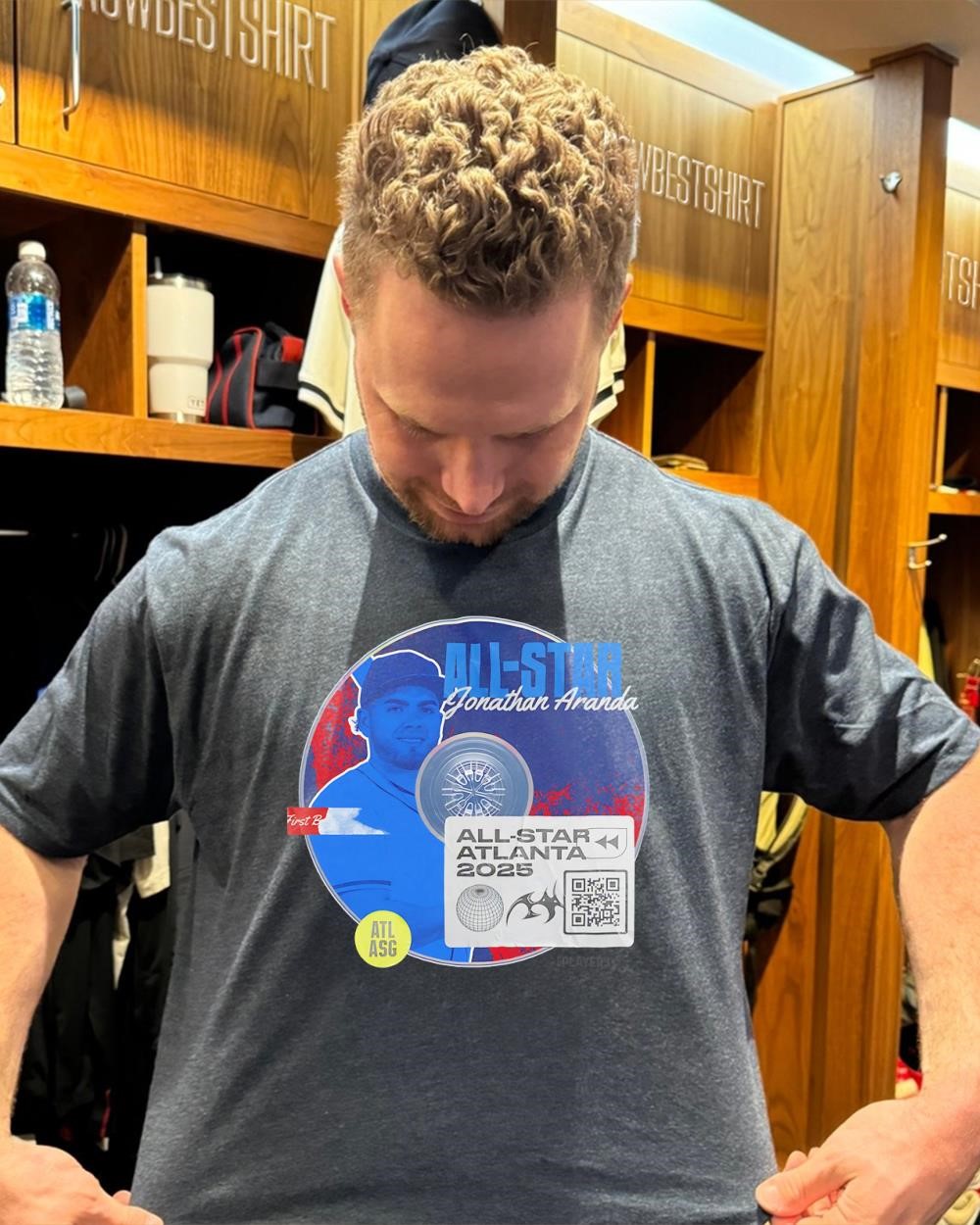 Tampa Bay Rays Jonathan Aranda 2025 MLB All-Star Game shirt