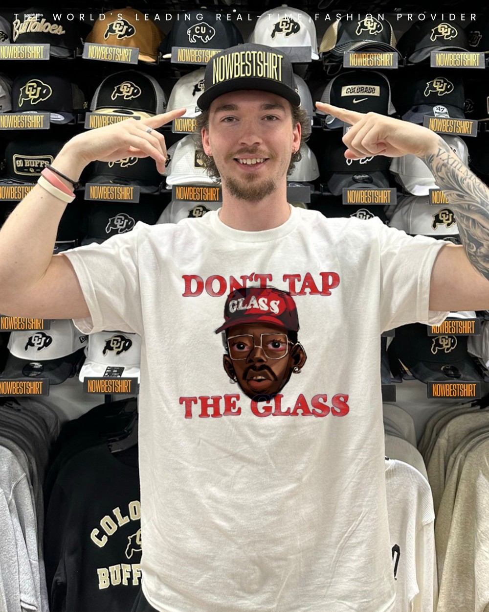 Tyler Don't Tap The Glass big head shirt, hoodie, sweatshirt & apparel