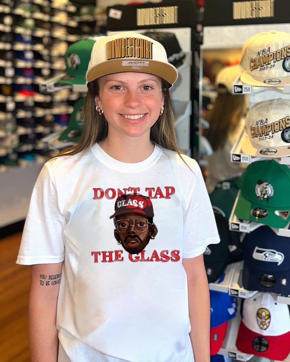 Tyler Don't Tap The Glass big head shirt, hoodie, sweatshirt & apparel