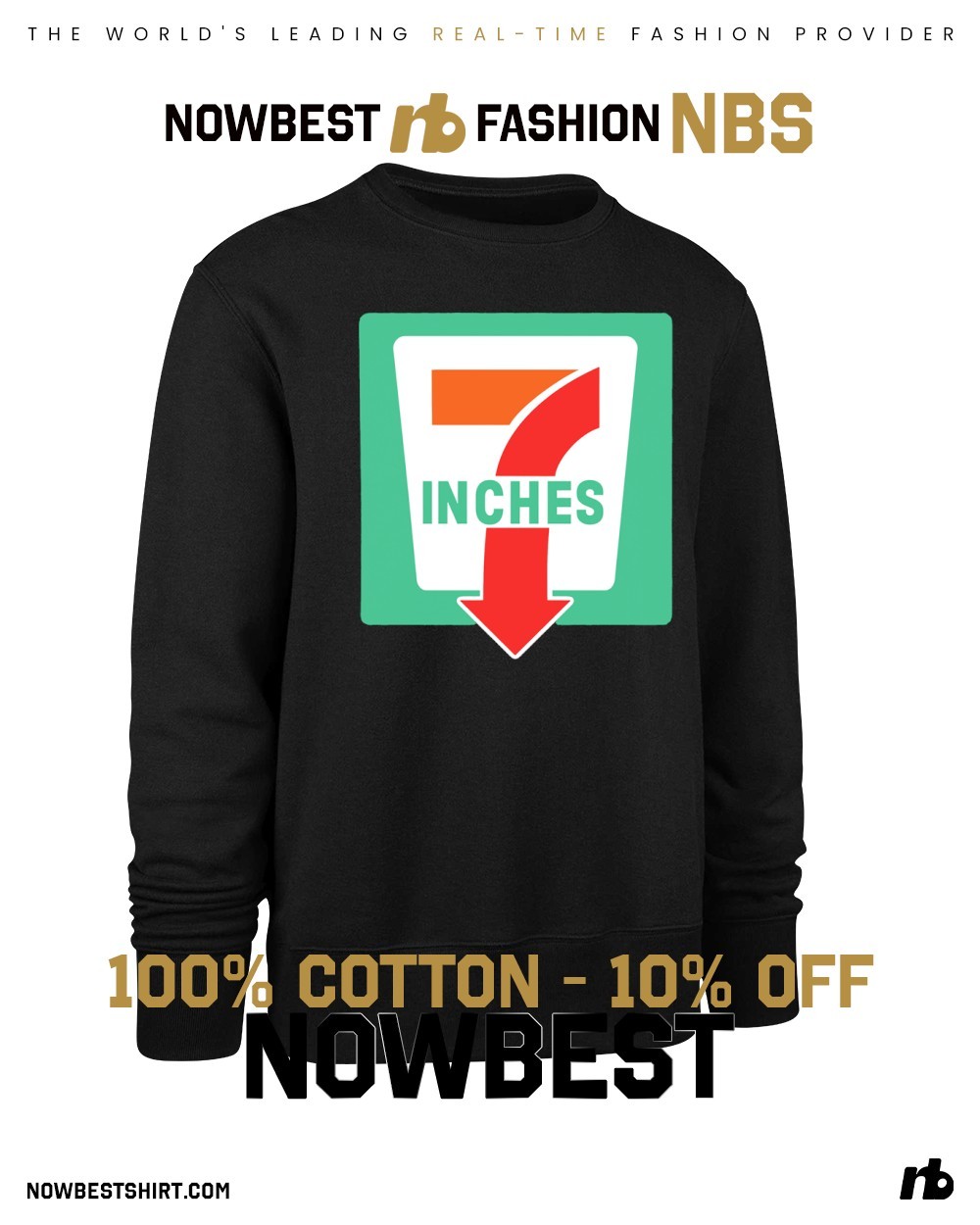 7 Inches 7-Eleven logo shirt, hoodie, sweatshirt & apparel