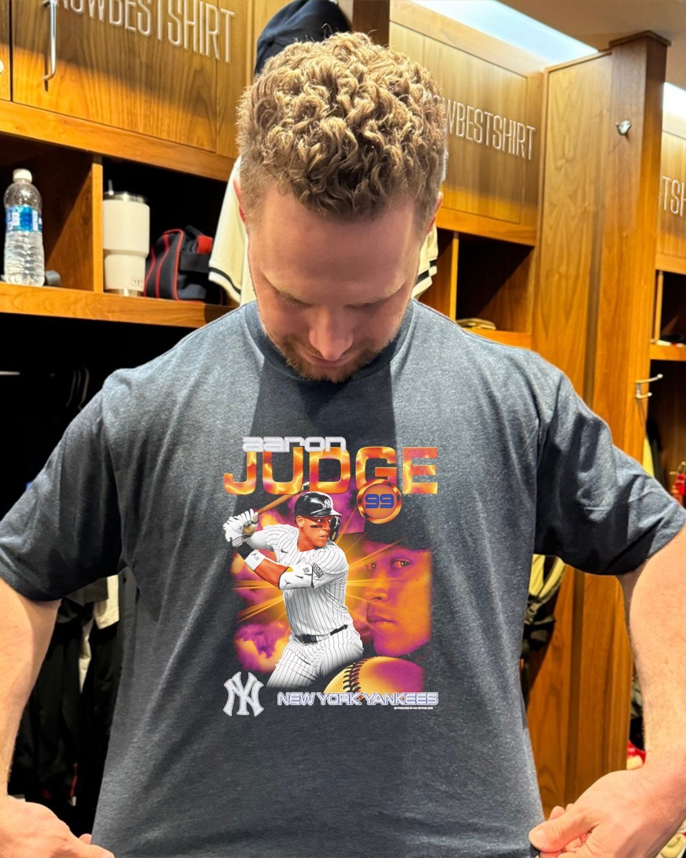 Aaron Judge 99 New York Yankees Baseball graphic vintage