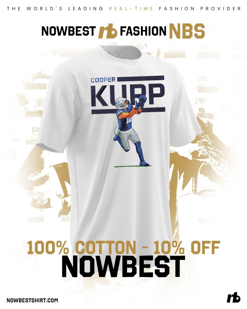 Cooper Kupp Seattle Seahawks player graphic shirt, hoodie