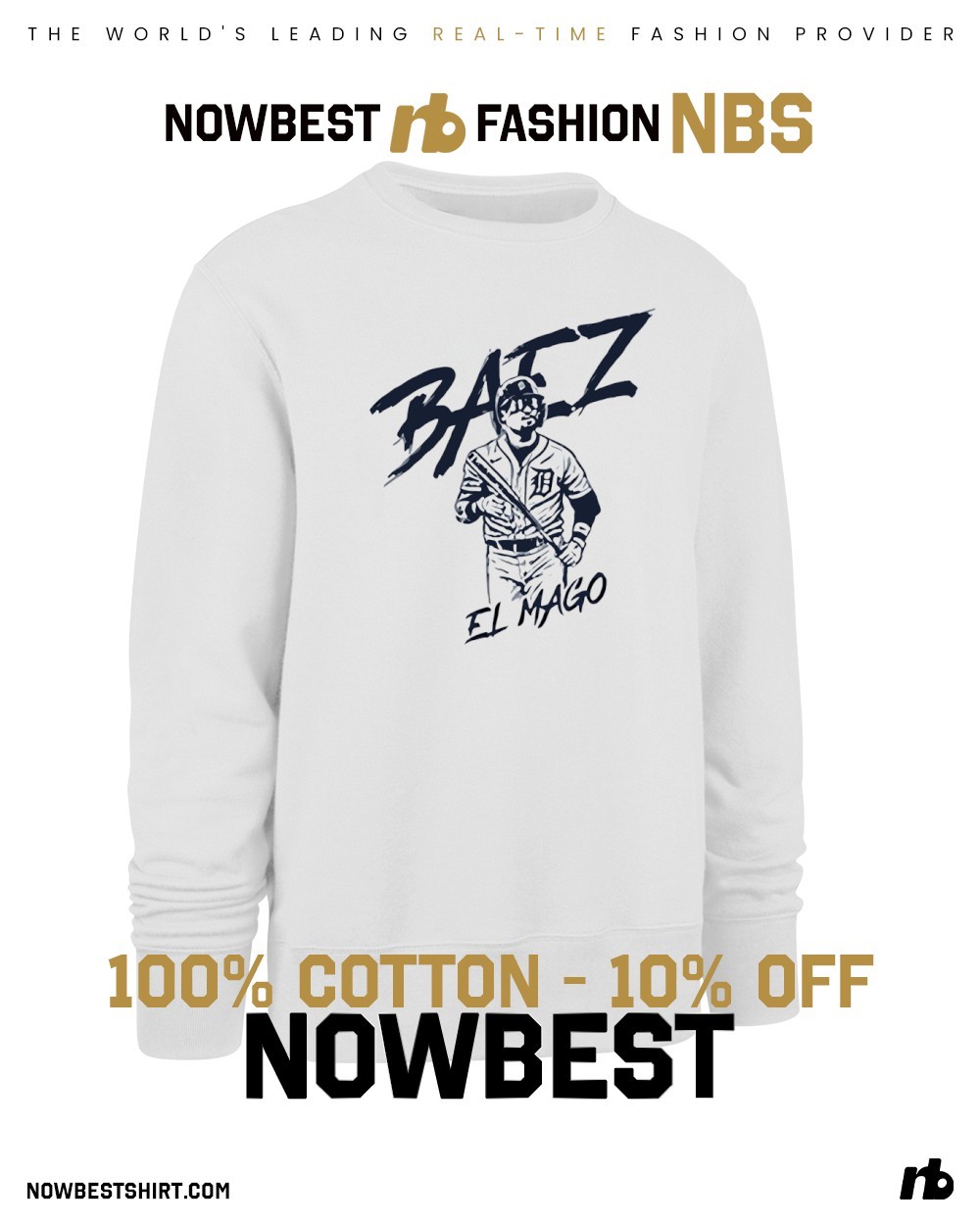 Detroit Tigers Javier Báez El Mago shirt, hoodie, sweatshirt & apparel