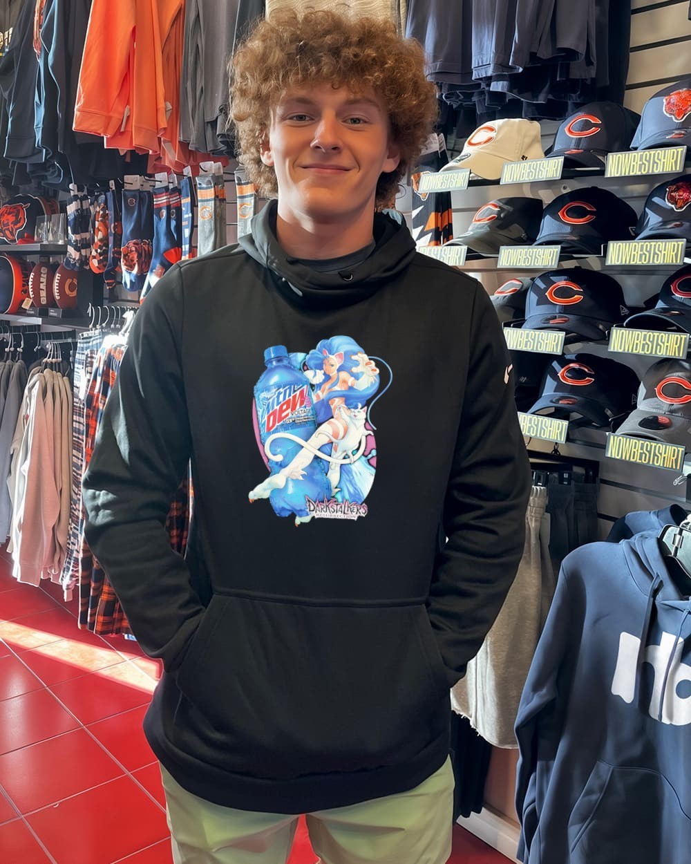 Felicia Darkstalkers Resurrection x Mtn Dew Voltage shirt, hoodie