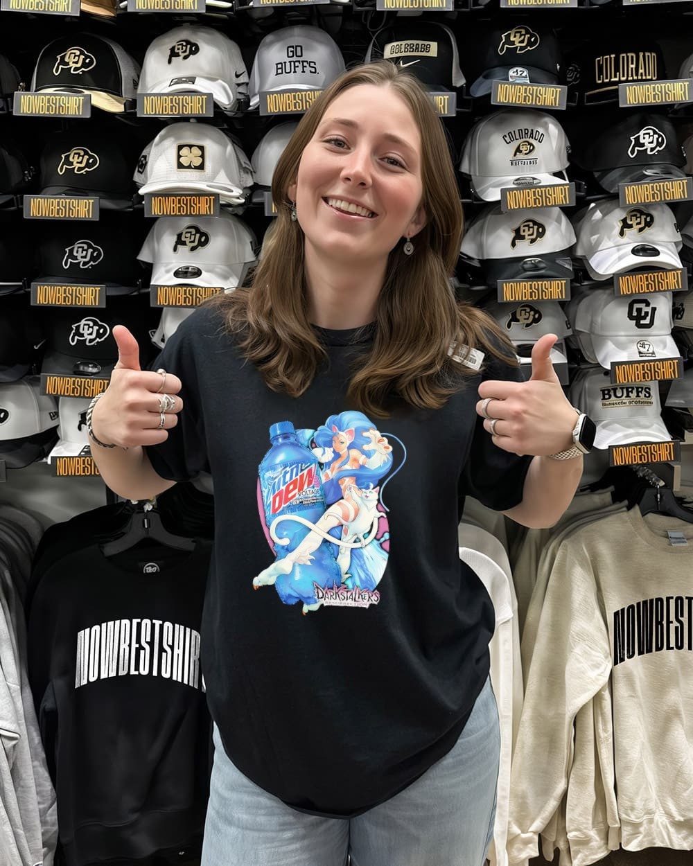 Felicia Darkstalkers Resurrection x Mtn Dew Voltage shirt, hoodie