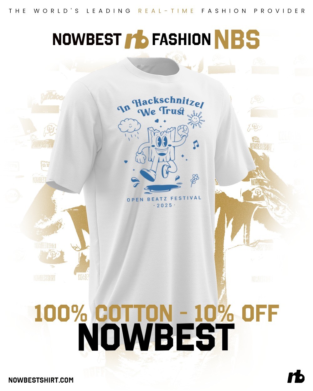 In Hackschnitzel we trust 2025 Open Beatz Festival shirt, hoodie