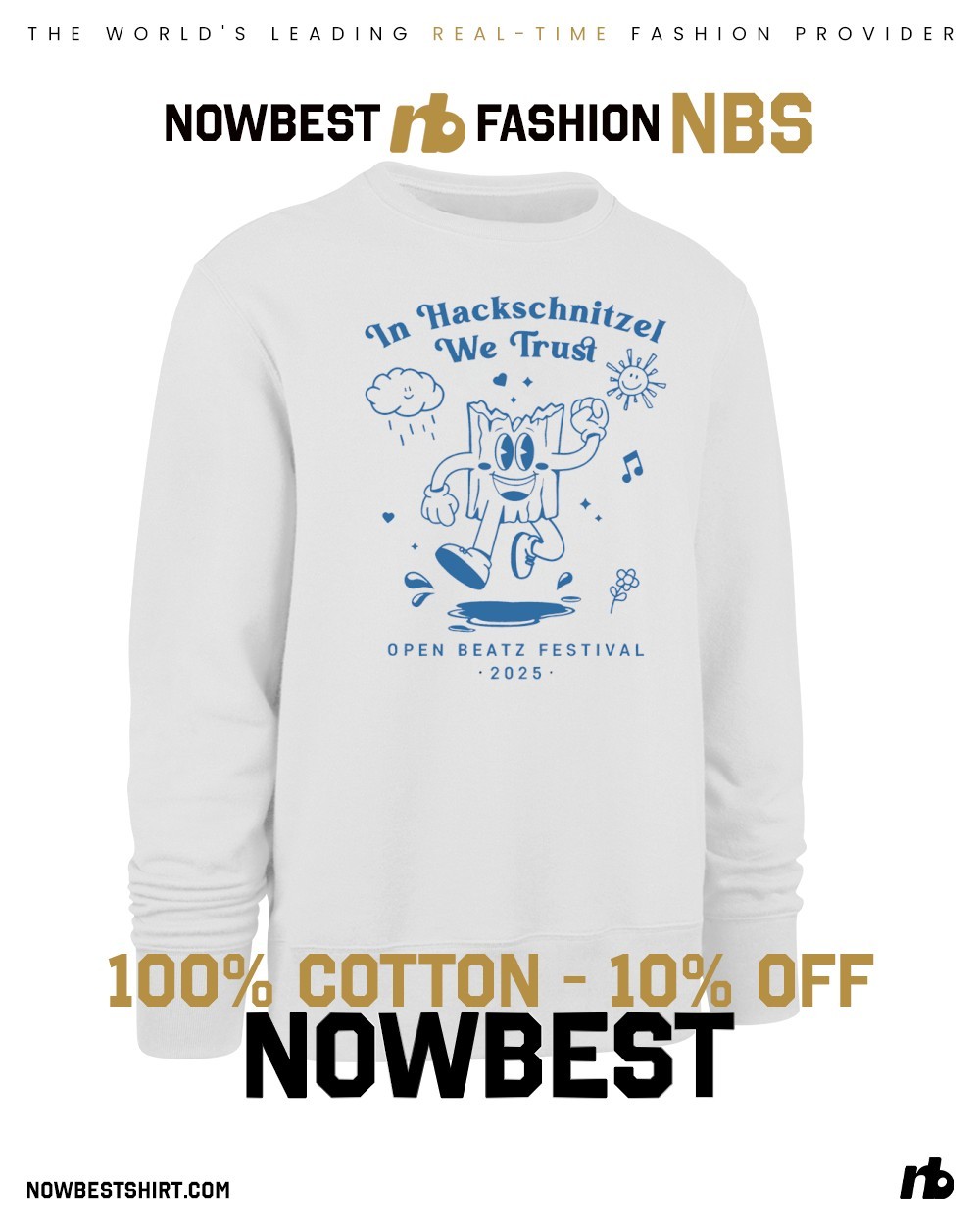 In Hackschnitzel we trust 2025 Open Beatz Festival shirt, hoodie