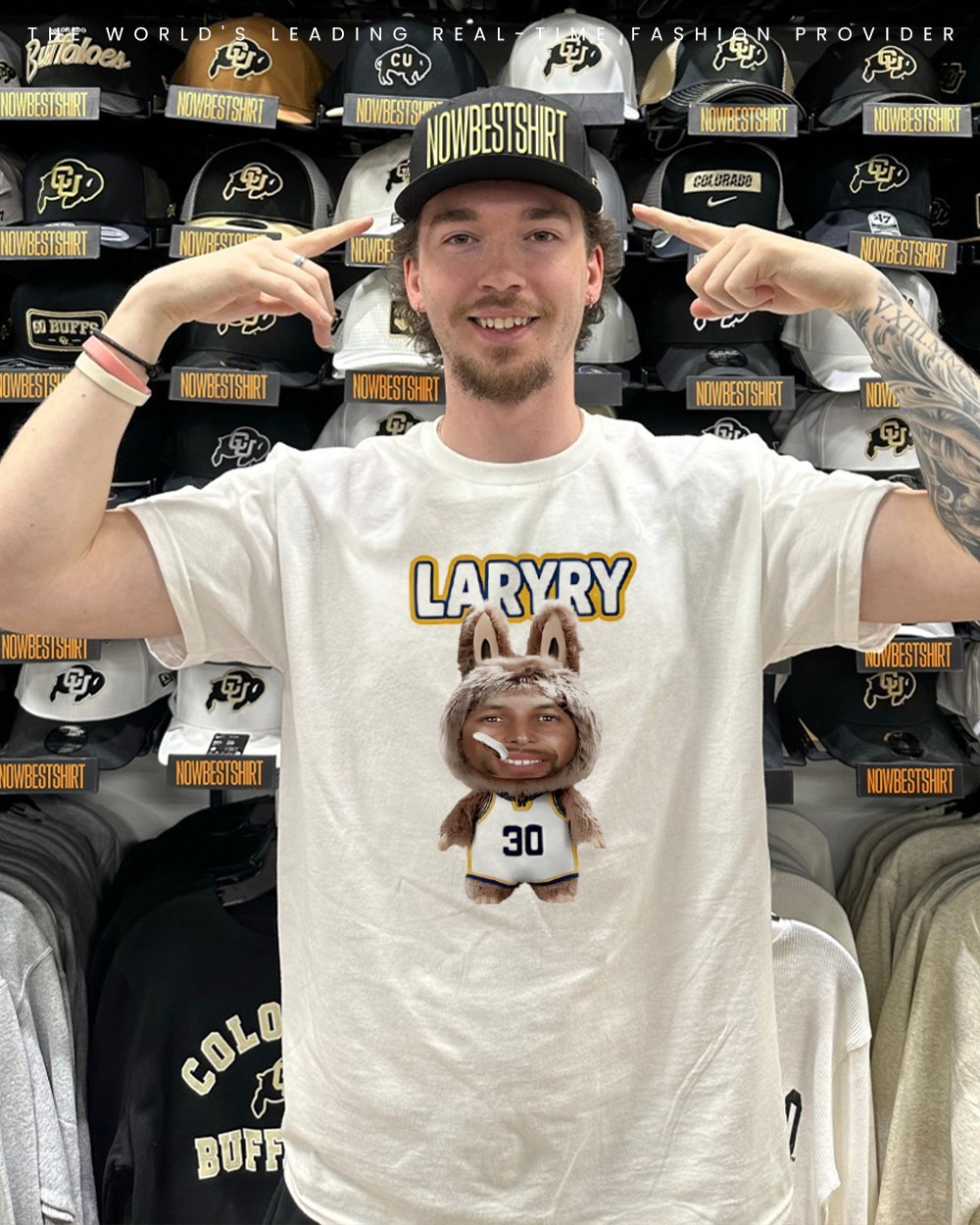 Laryry Stephen Curry x Labubu shirt, hoodie, sweatshirt & apparel