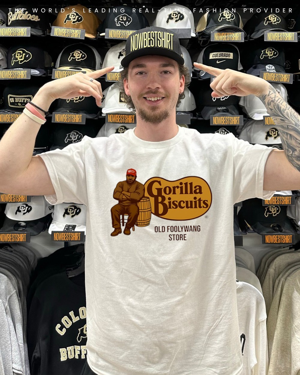 Official Zeek Arkham Gorilla Biscuits Old Foolywang Store