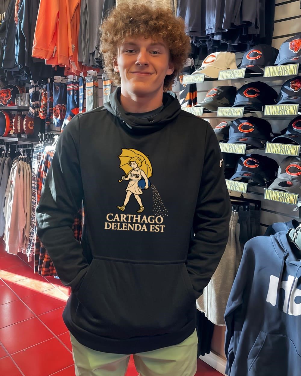 Salty girl carthago delenda est t-shirt, hoodie, sweatshirt & apparel