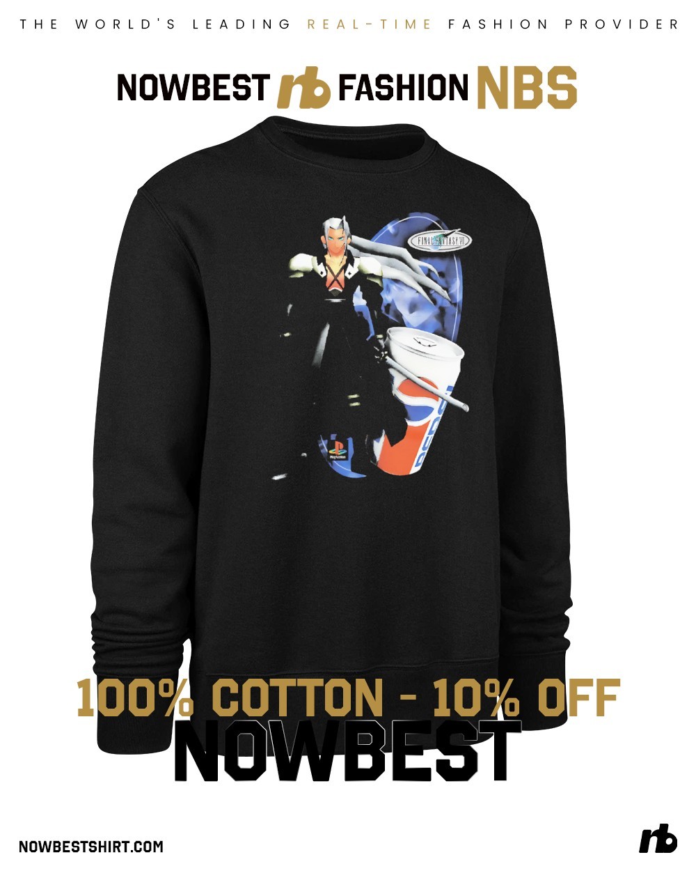 Sephiroth Final Fantasy VII x Pepsi shirt, hoodie, sweatshirt