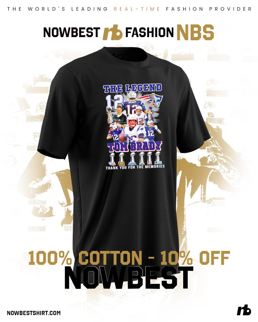 New England Patriots Tom Brady シャツ 12 NFL Team Apparel Blue Tom Brady #12 New England Patriots T