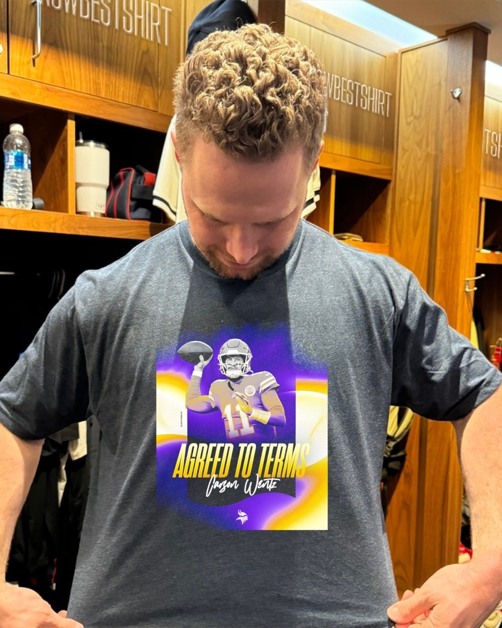 Vikings Apparel Minnesota Vikings Custom T Shirts 47 Minnesota