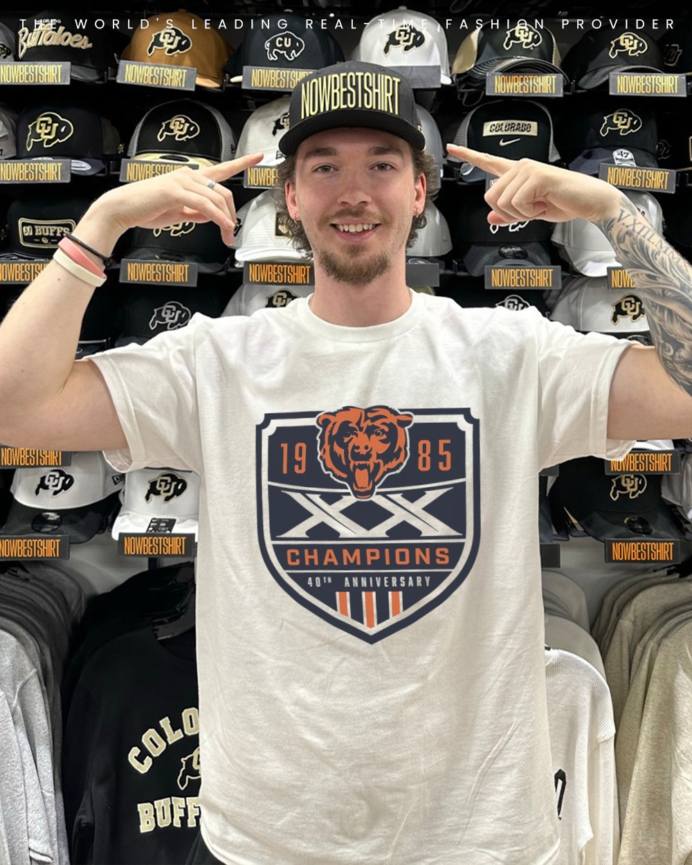 Chicago Bears 1985 Super Bowl XX Champions 40th Anniversary