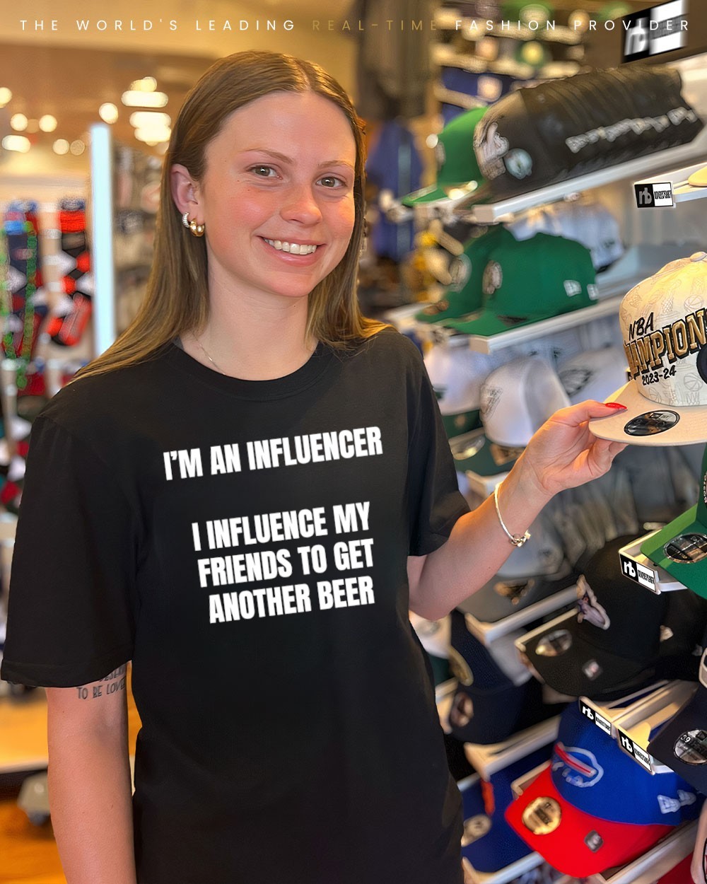 I am an influencer I influence my friends to get another beer