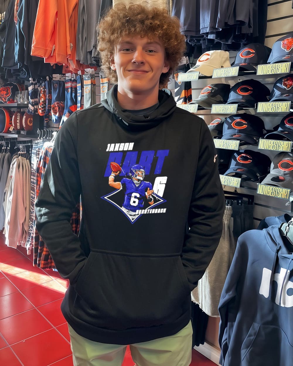 Jaxson Dart 6 New York Giants QB diamond graphic shirt, hoodie
