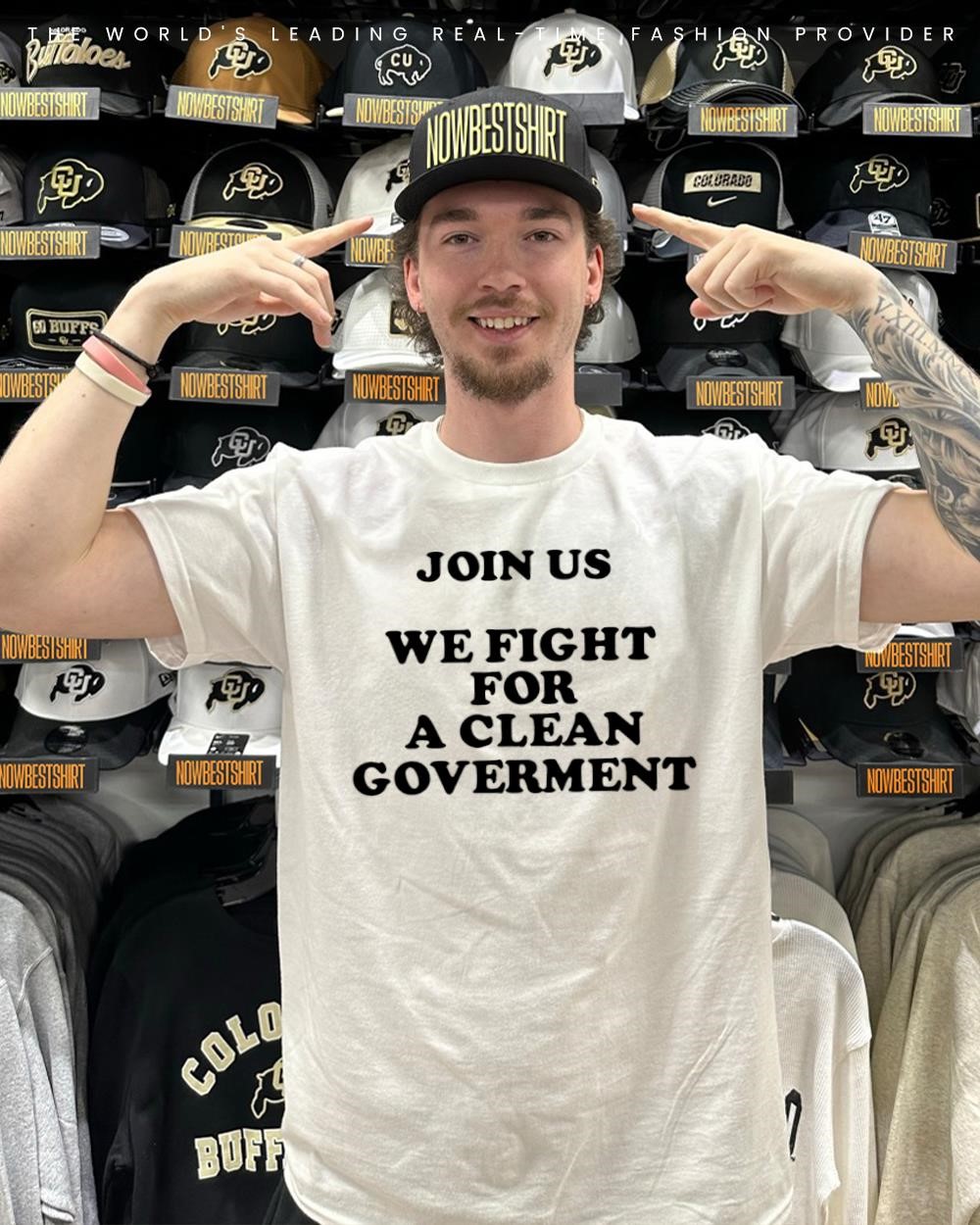 Join us we fight for a clean Government shirt, hoodie, sweatshirt \u0026 apparel, image size:1000x1250
