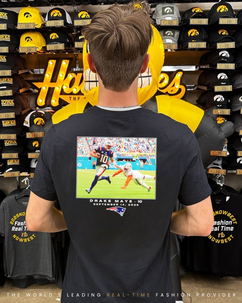 New England Patriots Drake Maye NFL Flash Features Week 2 shirt