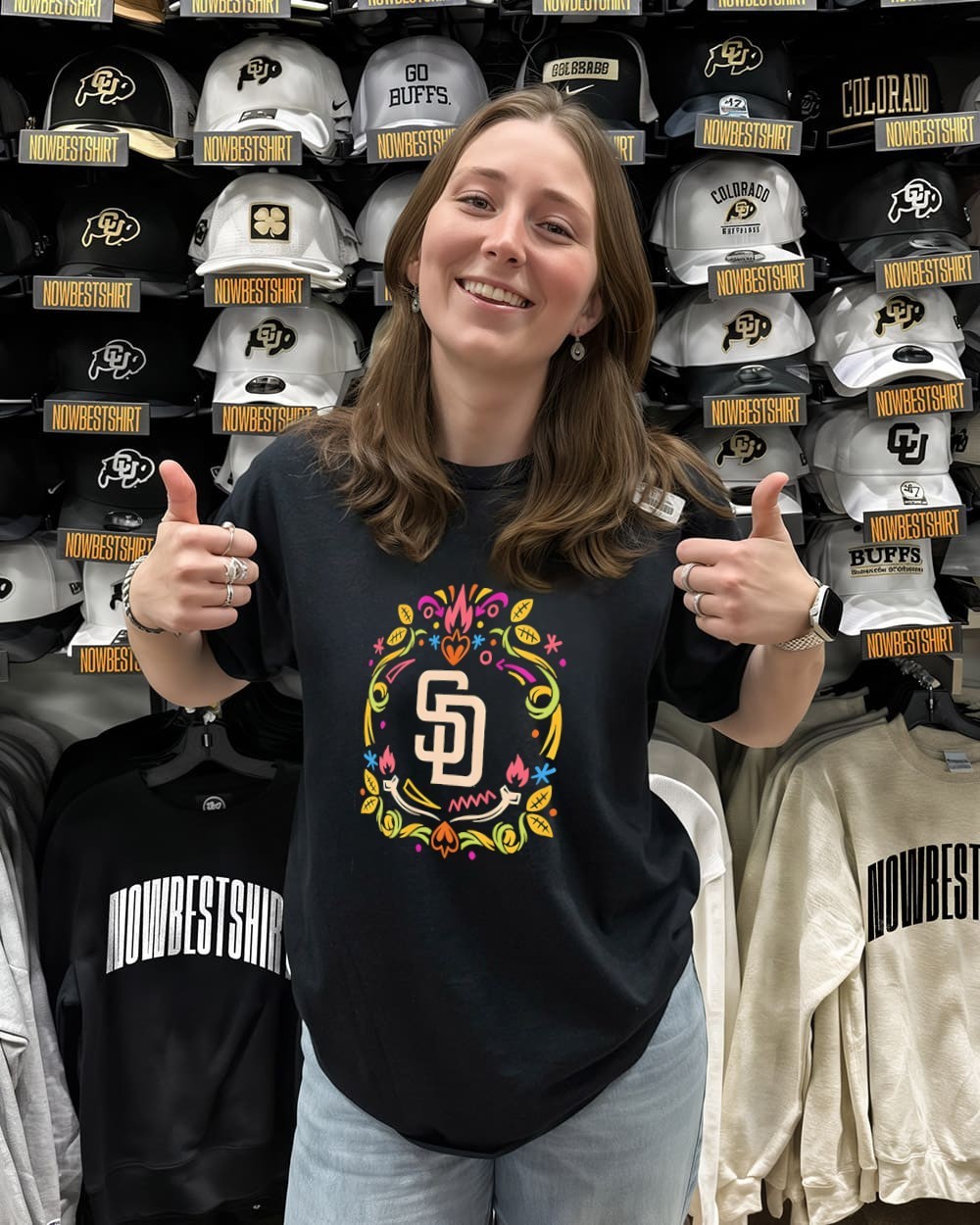San Diego Padres Día de los Muertos shirt, hoodie, sweatshirt \u0026 apparel, image size:1000x1250