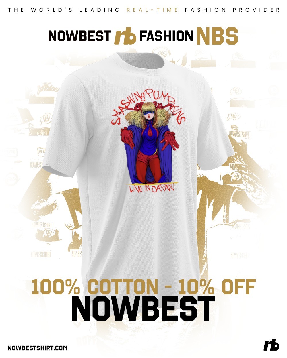 The Smashing Pumpkins Tシャツ LIVE IN JAPAN Smashing pumpkins live in Japan shirt, hoodie, sweatshirt