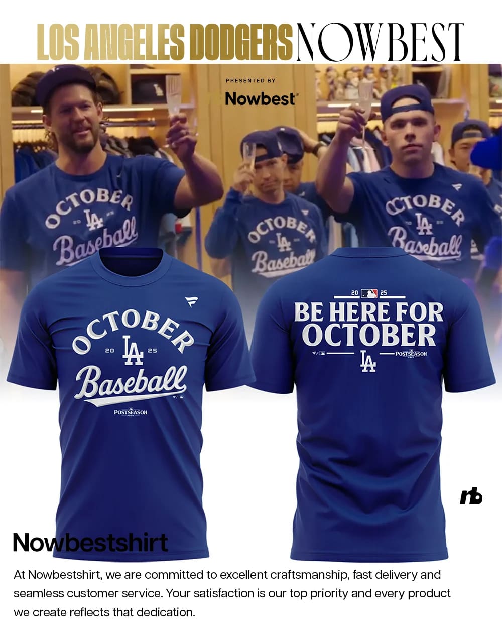 Los Angeles Dodgers be here for October 2025 MLB Postseason