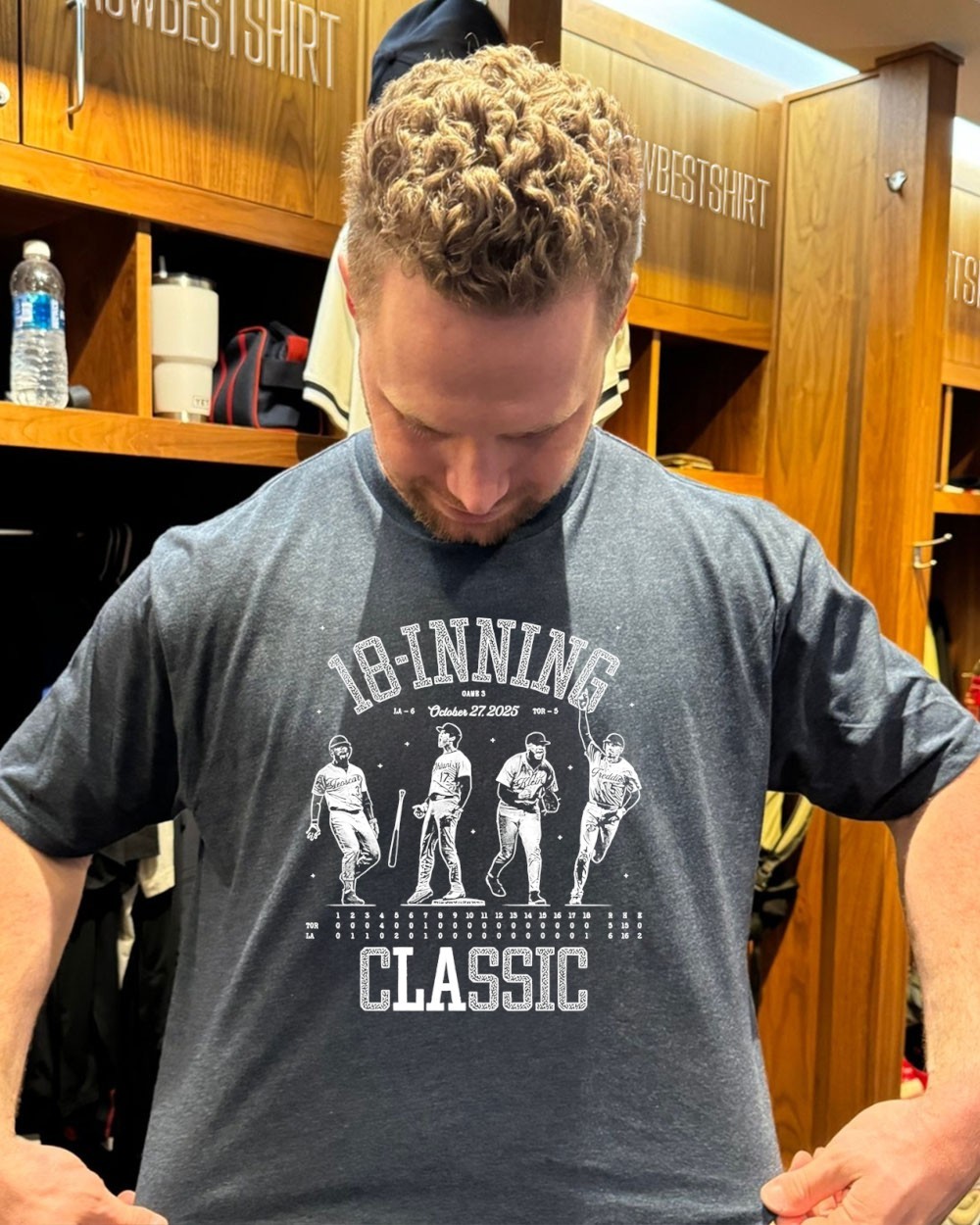 18-Inning Classic Los Angeles Dodgers World Series 2025 shirt