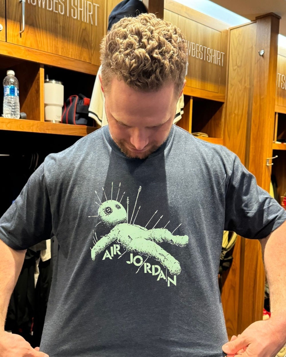 jordan snowflake shirt