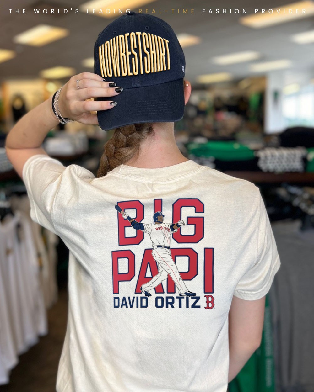 Big Papi David Ortiz Boston Red Sox Cooperstown Player shirt