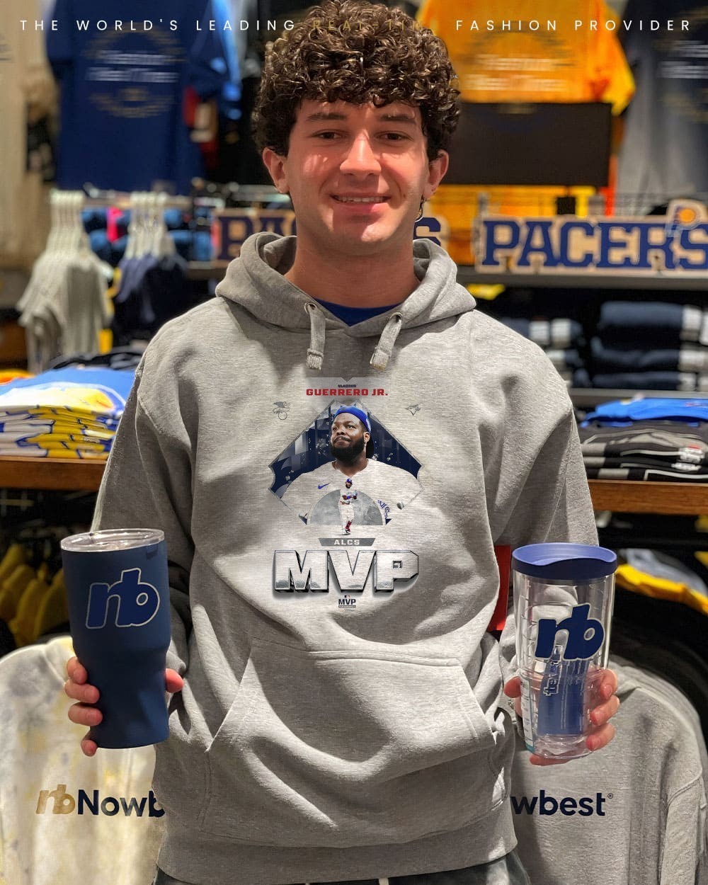 Blue Jays Vladimir Guerrero Jr. during his MVP ALCS series shirt