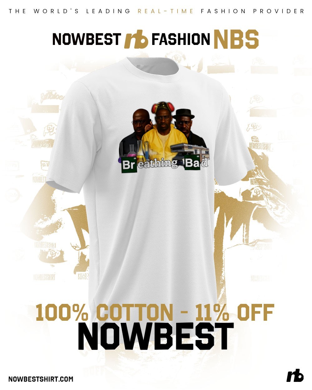 Breathing Bad Breaking Bad George Floyd shirt, hoodie, sweatshirt