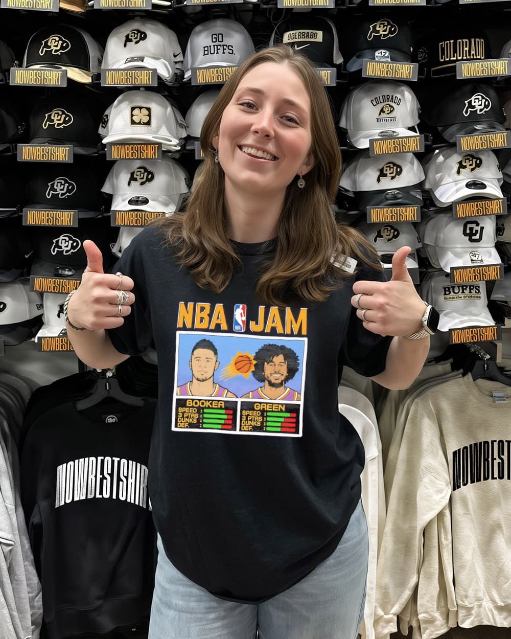 Devin Booker and Jalen Green Phoenix Suns NBA Jam shirt, hoodie