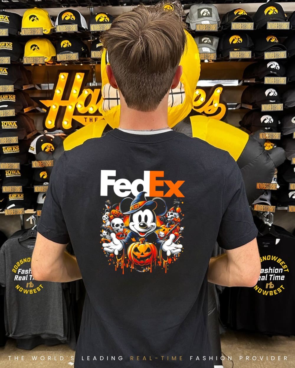 FedEx x Mickey Trick or Treat Halloween shirt, hoodie, sweatshirt