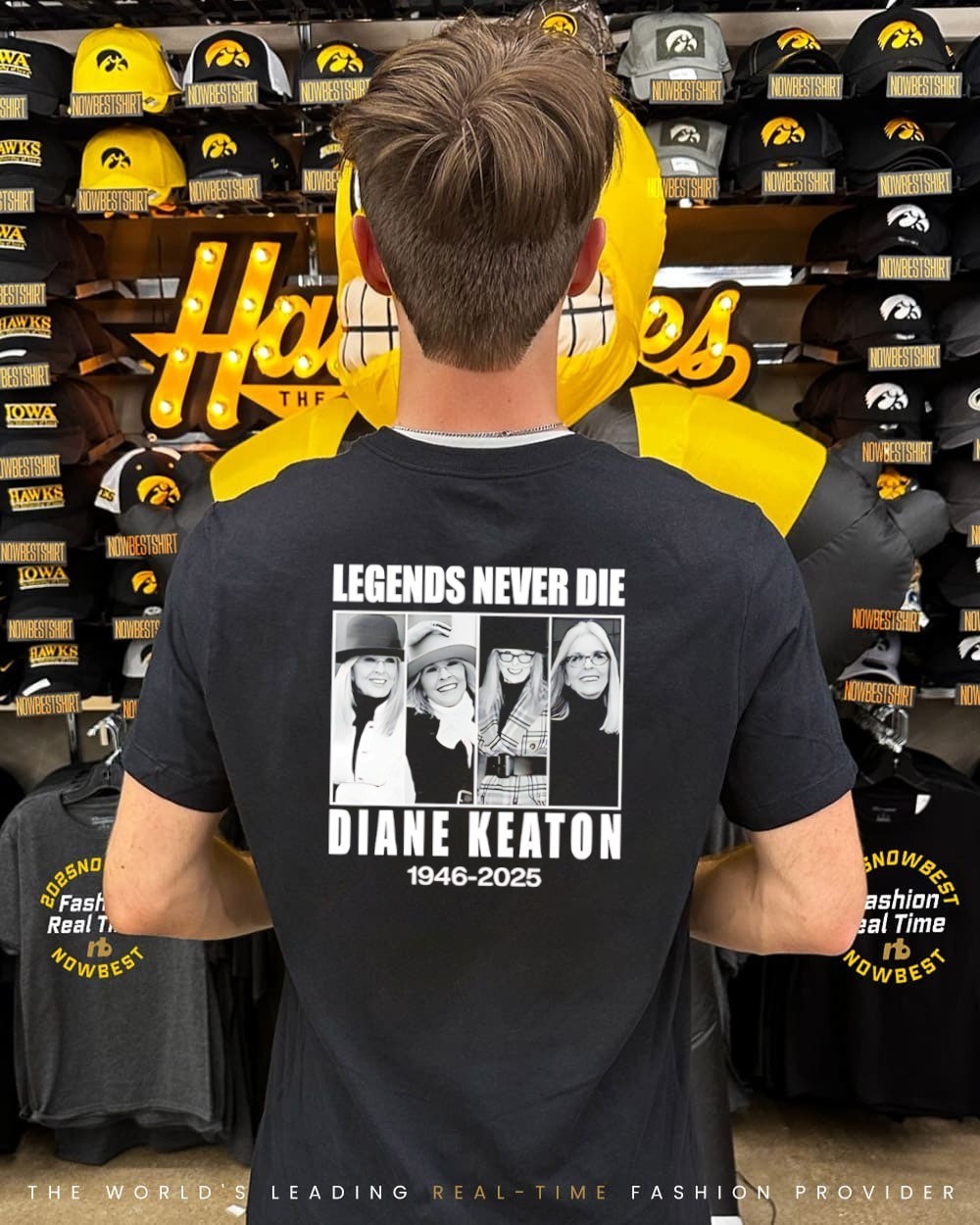 Legends Never Die Diane Keaton 1946–2025 Shirt, hoodie, sweatshirt