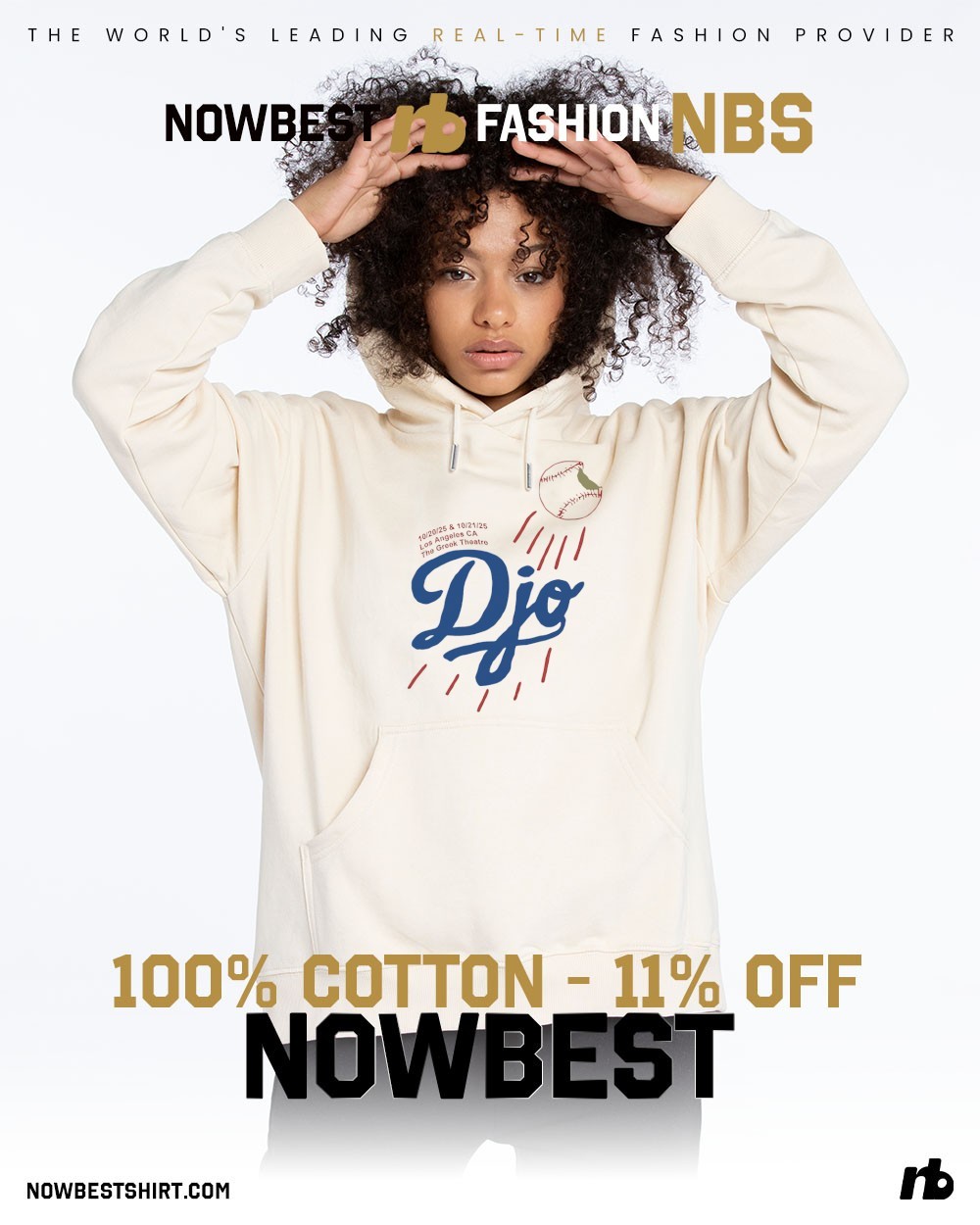 Los Angeles The Greek Theatre 2025 Djo Tour shirt, hoodie