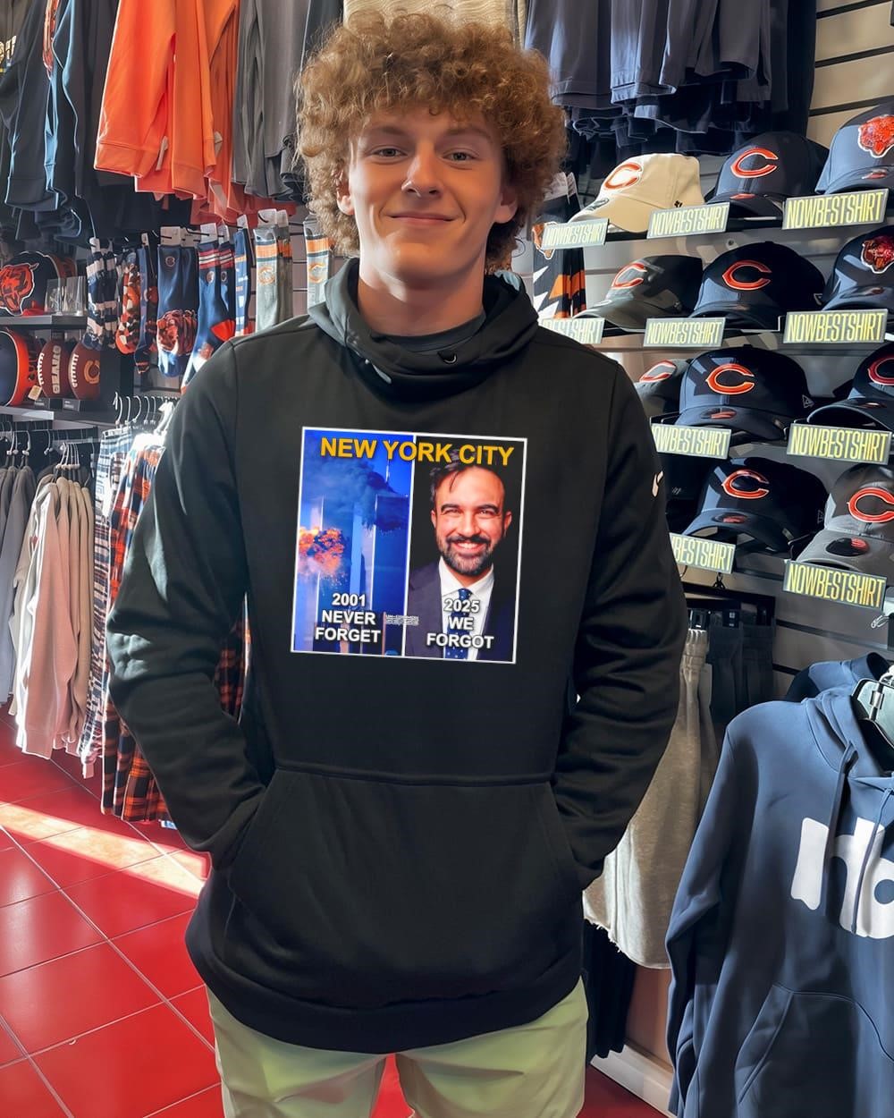 New York City 2001 Never Forget 2025 We Forgot Zohran Mamdani