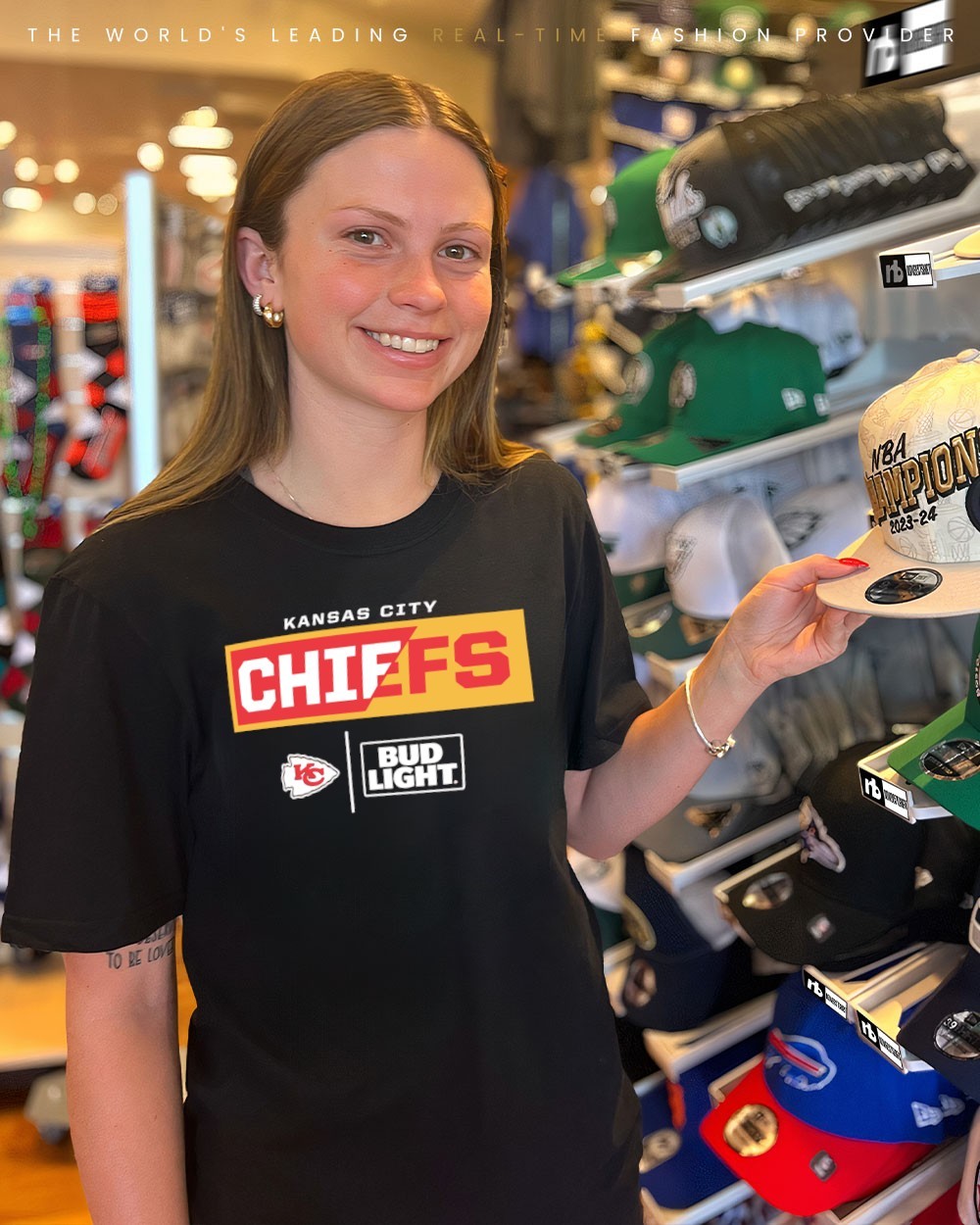 Official Kansas City Chiefs 2025 NFL x Bud Light shirt