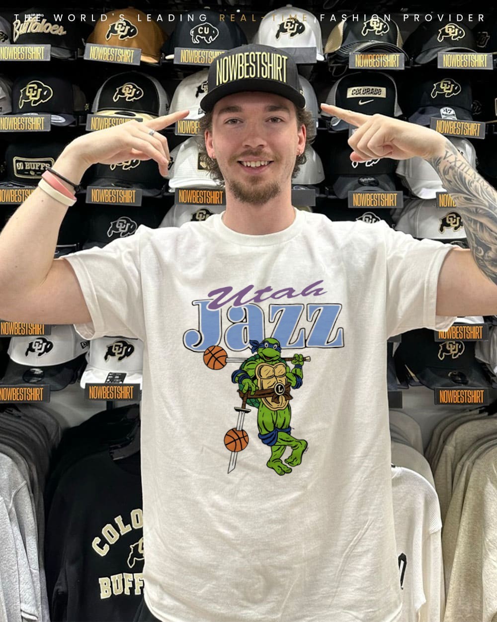 Official NBA Utah Jazz x TMNT Leonardo shirt, hoodie, sweatshirt