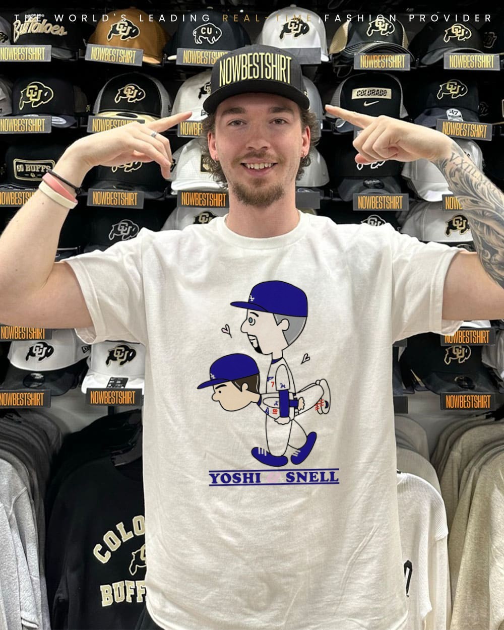 ずっきーLYFT MLB コラボ　T-SHIRT - DODGERS ずっきーLYFT MLB コラボ T-SHIRT - DODGERS LYFT MLB コラボ T