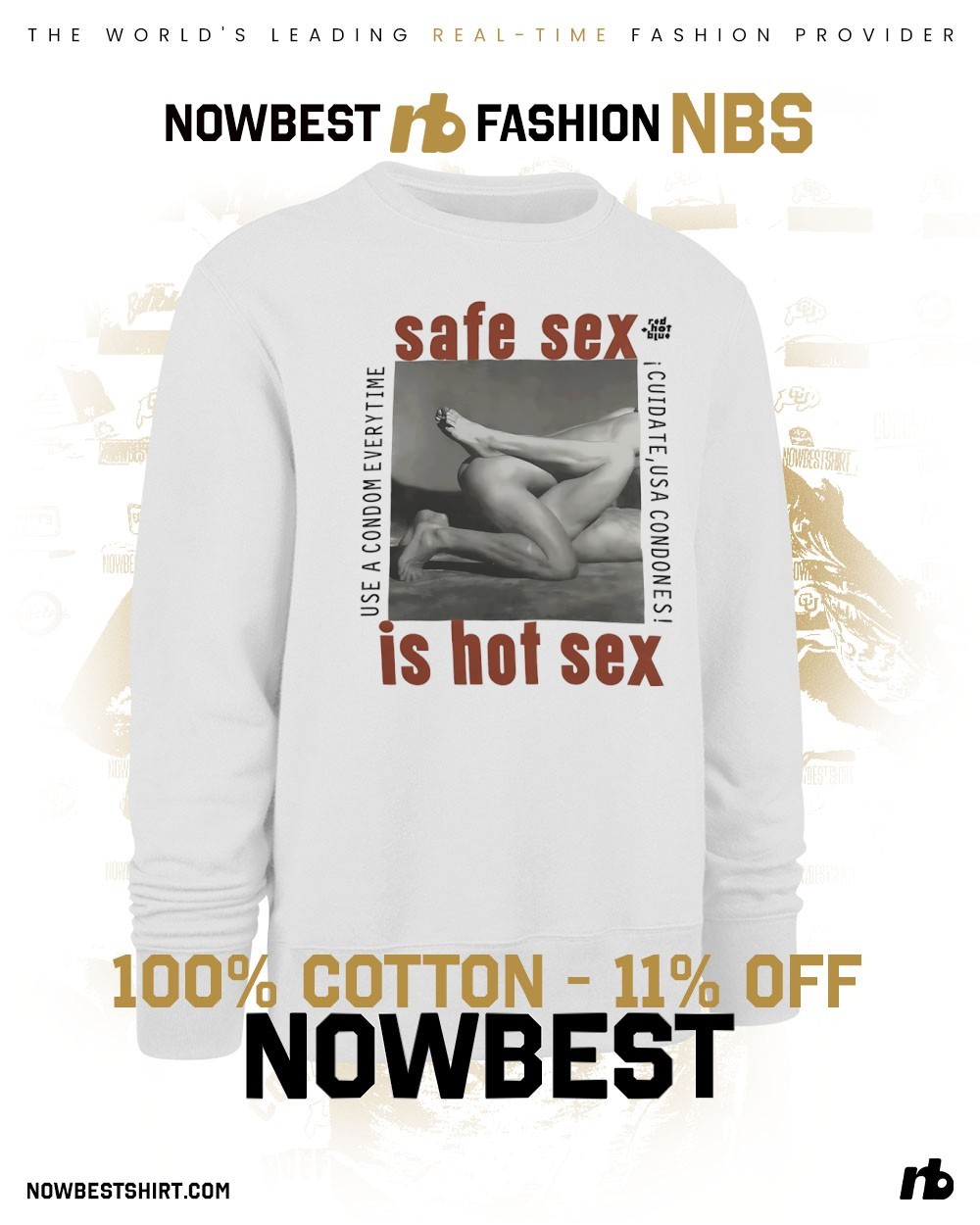 Safe Sex is Hot Sex 1990 Steven Meisel AIDS Activism shirt, hoodie