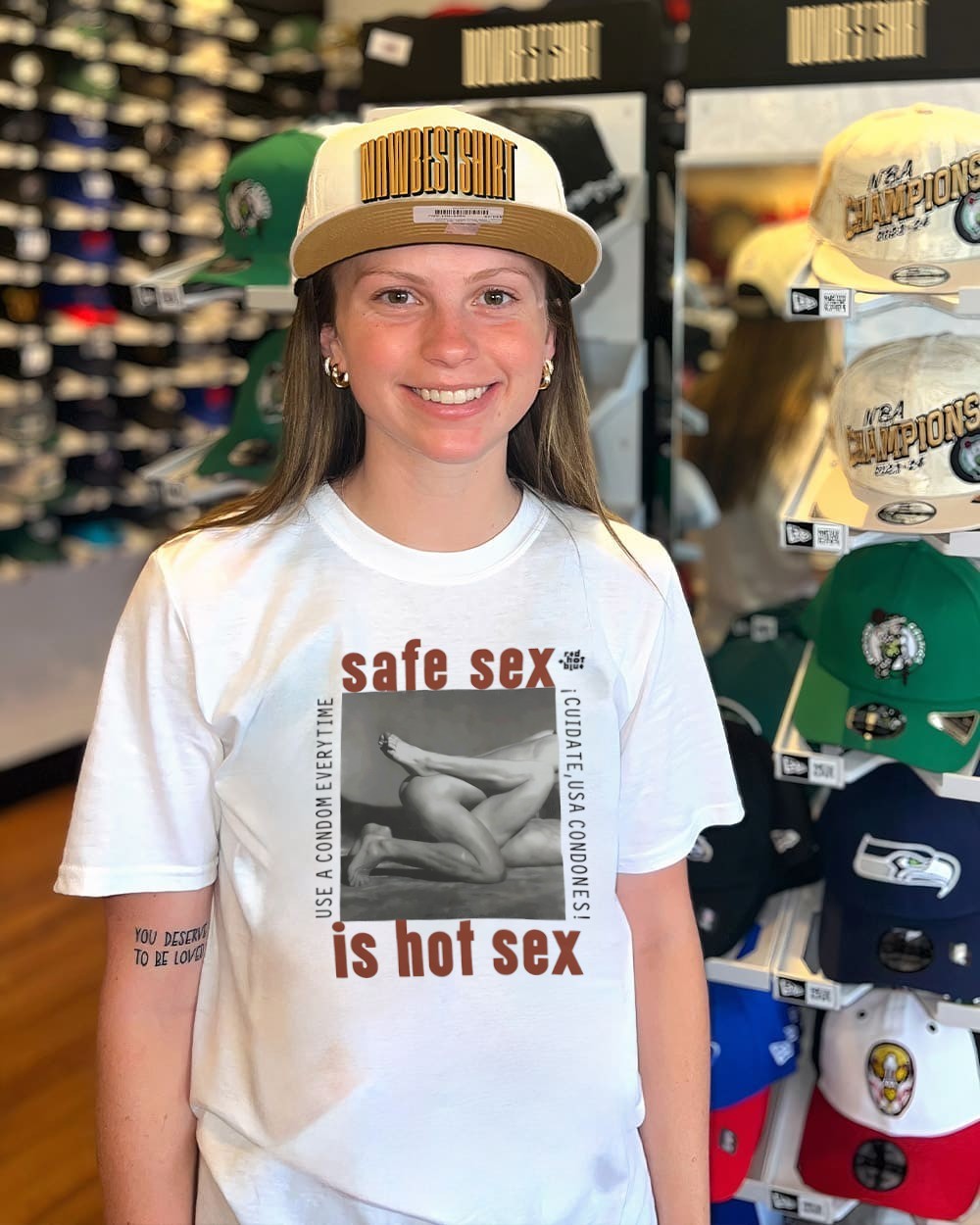 Safe Sex is Hot Sex 1990 Steven Meisel AIDS Activism shirt, hoodie