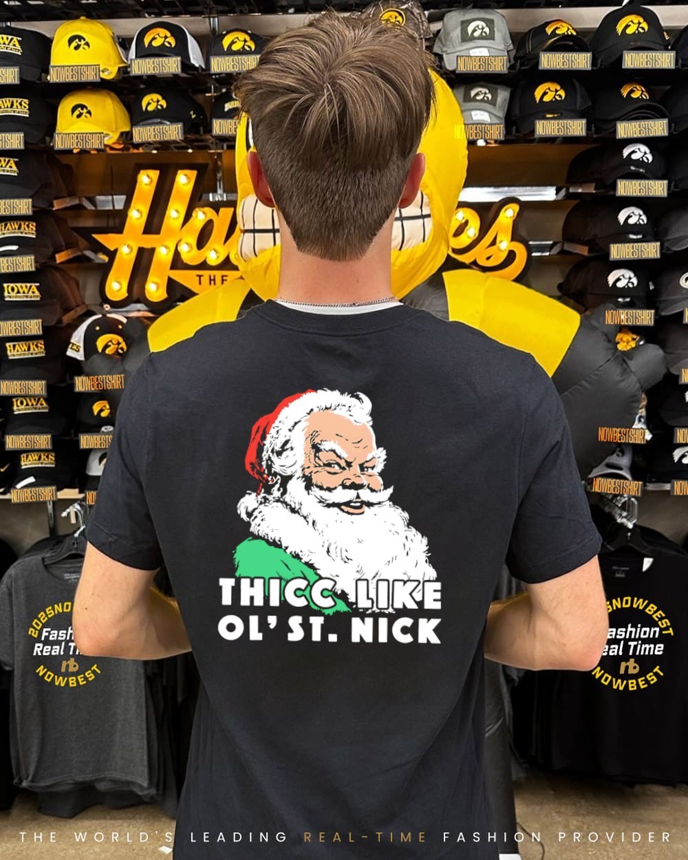 Santa Claus Christmas Thicc Like Ol' Saint Nick shirt, hoodie